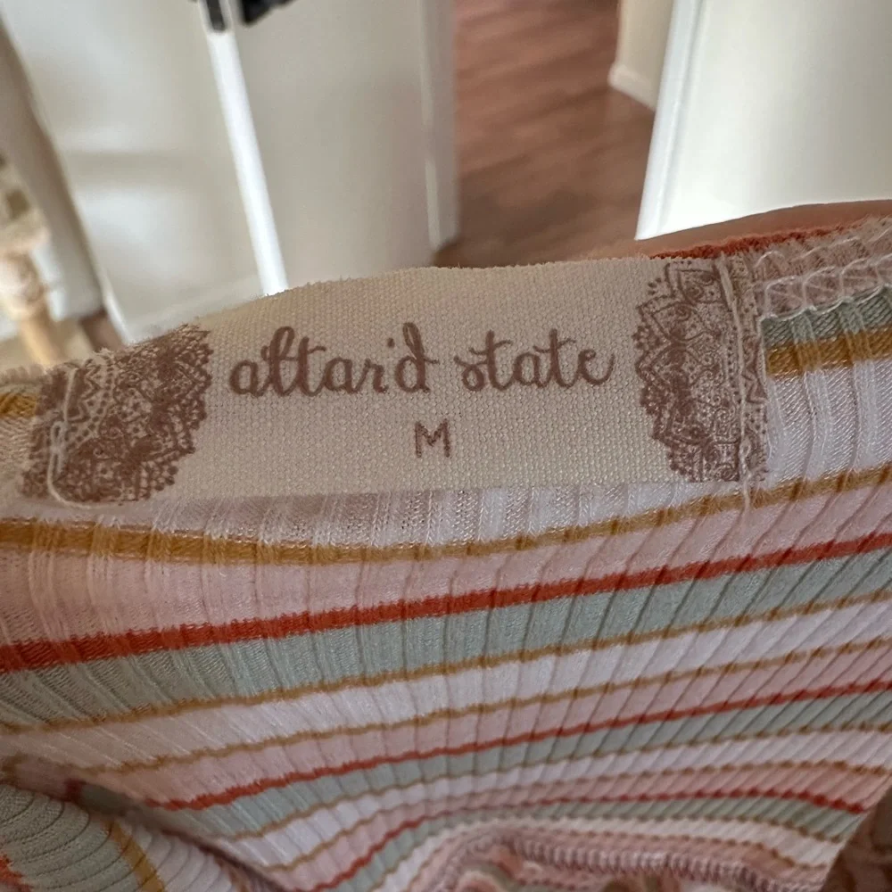 Altar'd State Multicolor Striped Mini Dress - Picture 3 of 5